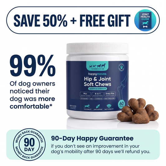 happymoves™ Hip & Joint Soft Chews for Advanced Support